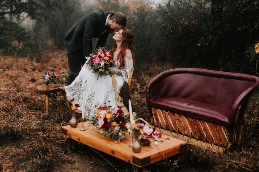 witty rentals for a bohemian fall wedding 