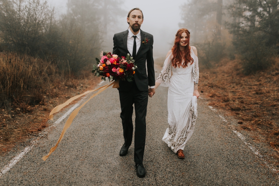 bohemian natural wedding photography in san diego